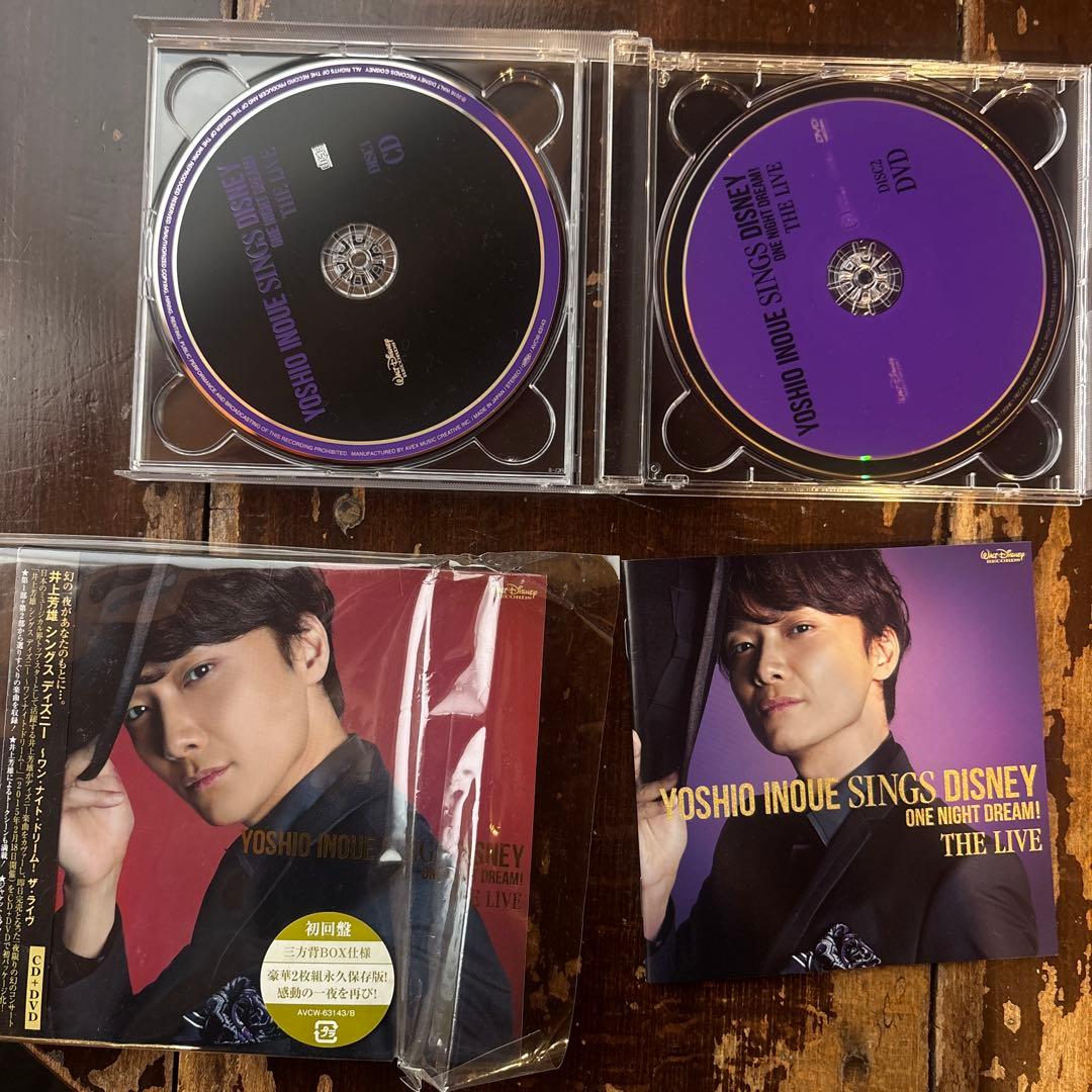 YOSHIO INOUE SINGS 〜ONE NIGHT DREAMS〜初回盤 YOSHIO INOUEの初回盤
