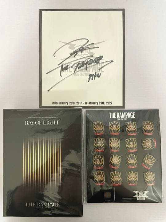 THE RAMPAGE アルバムRAY OF LIGHT RIKU サイン THE RAMPAGE ニューアルバム『RAY OF LIGHT』| @Loppi・HMV限定