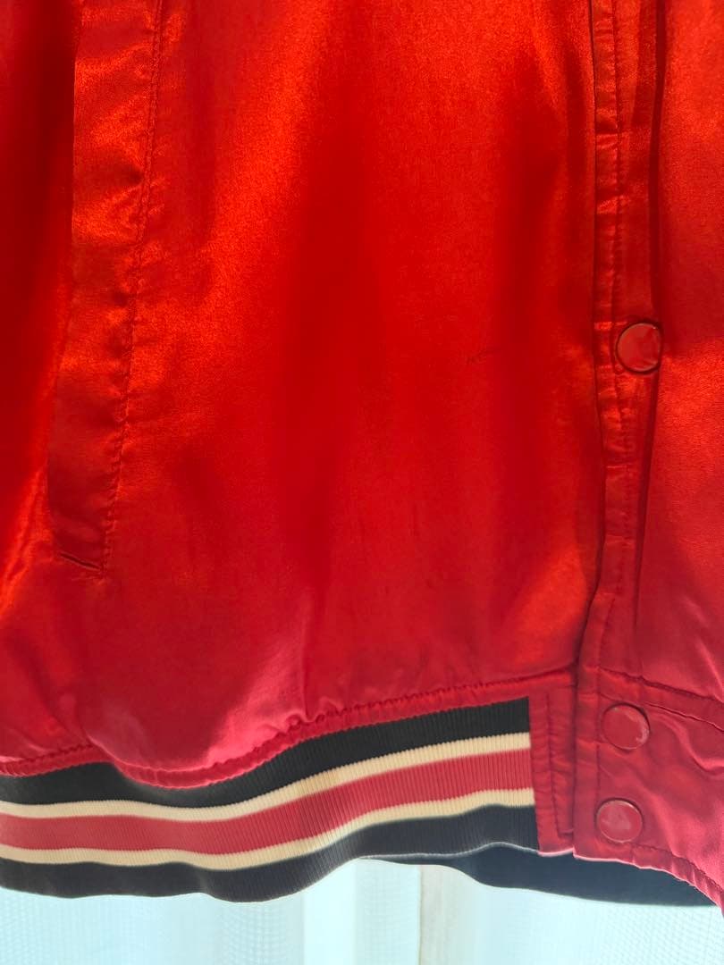 希少サイズ】XL supreme champion サテンパーカー バーシティ - メルカリ