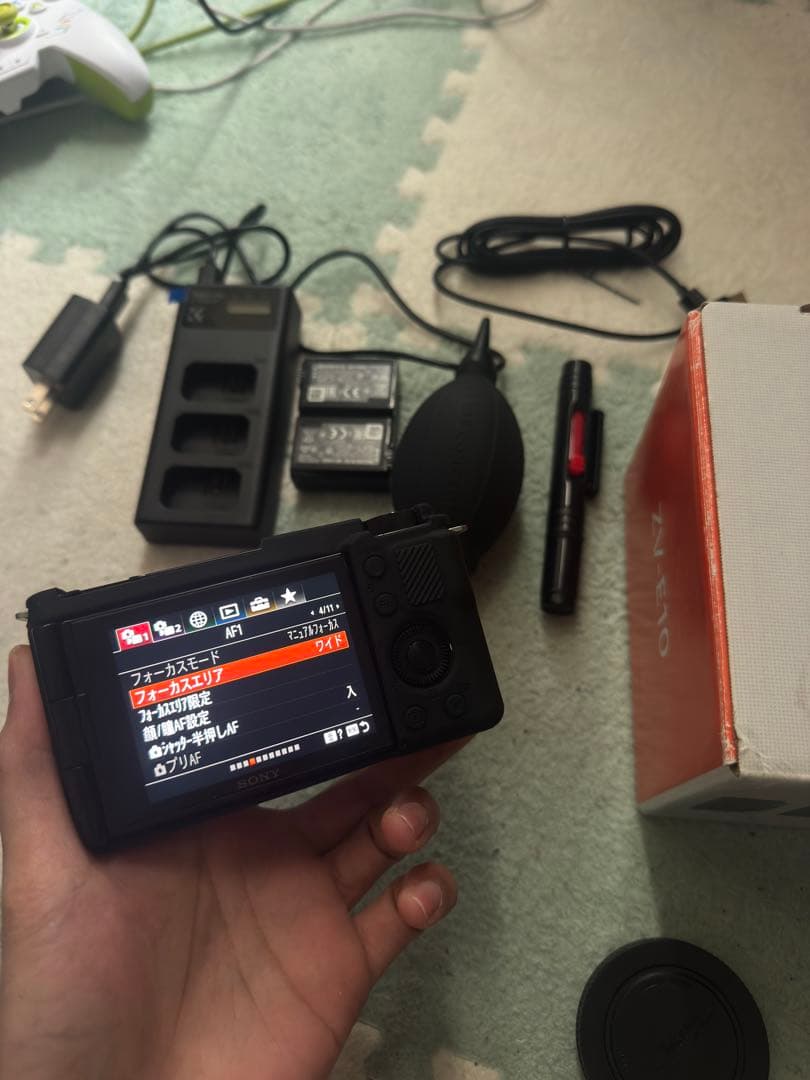 美品】Sony ZV-E10L レンズキット 黒 K&F Concept - メルカリ