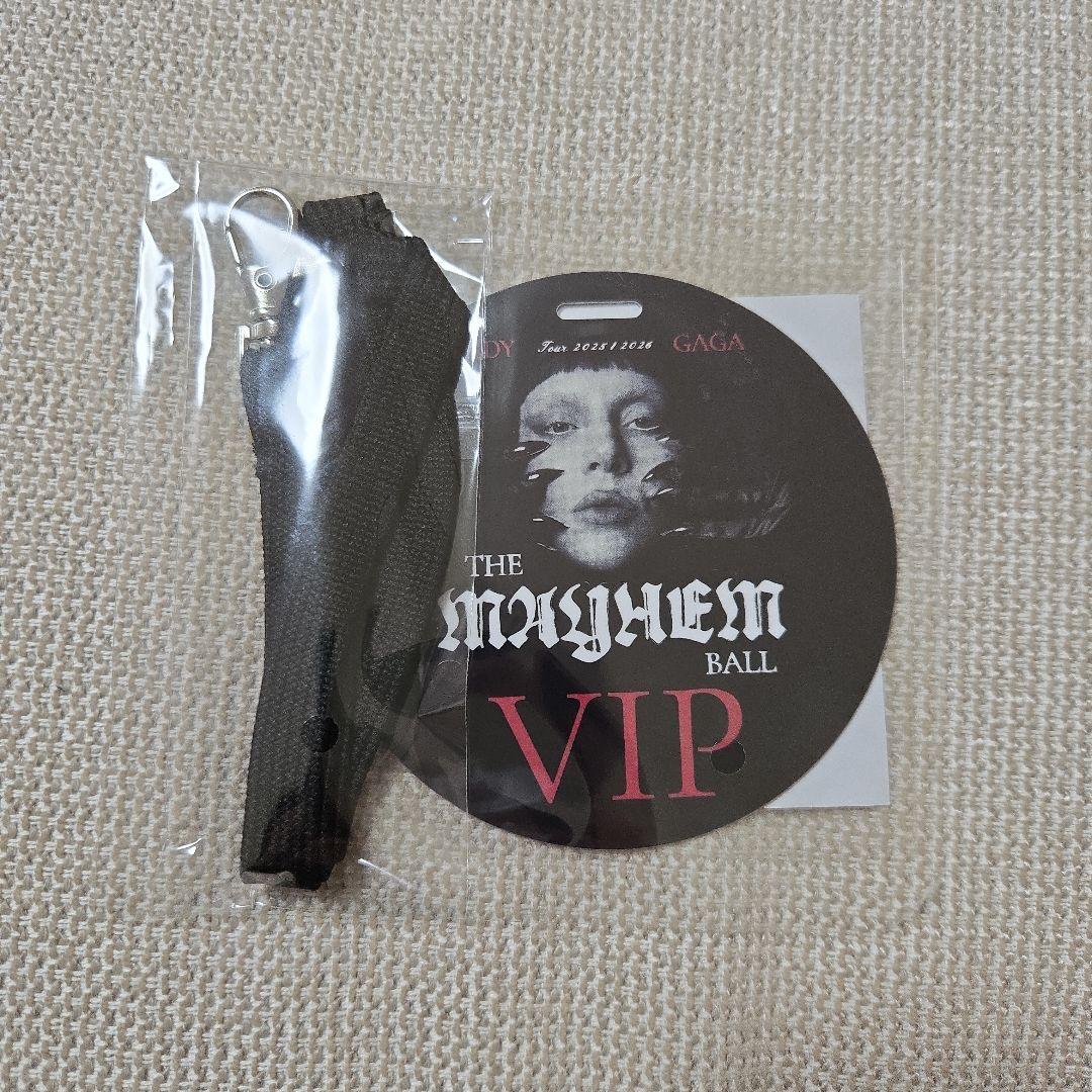 Lady Gaga レディーガガ VIP SILVER カードストラップ - メルカリ