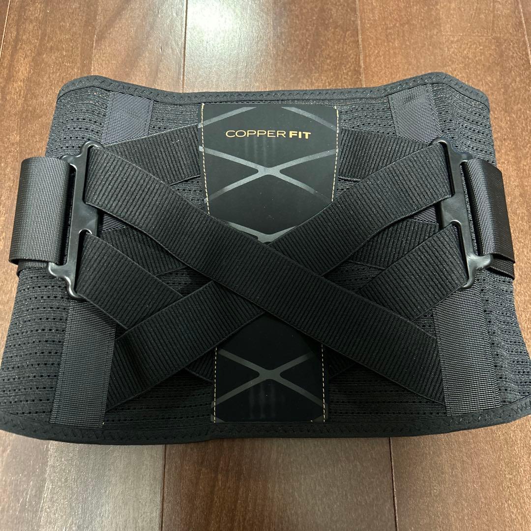 COPPER FIT Doctor Re:Age 腰痛ベルト ブラック - メルカリ