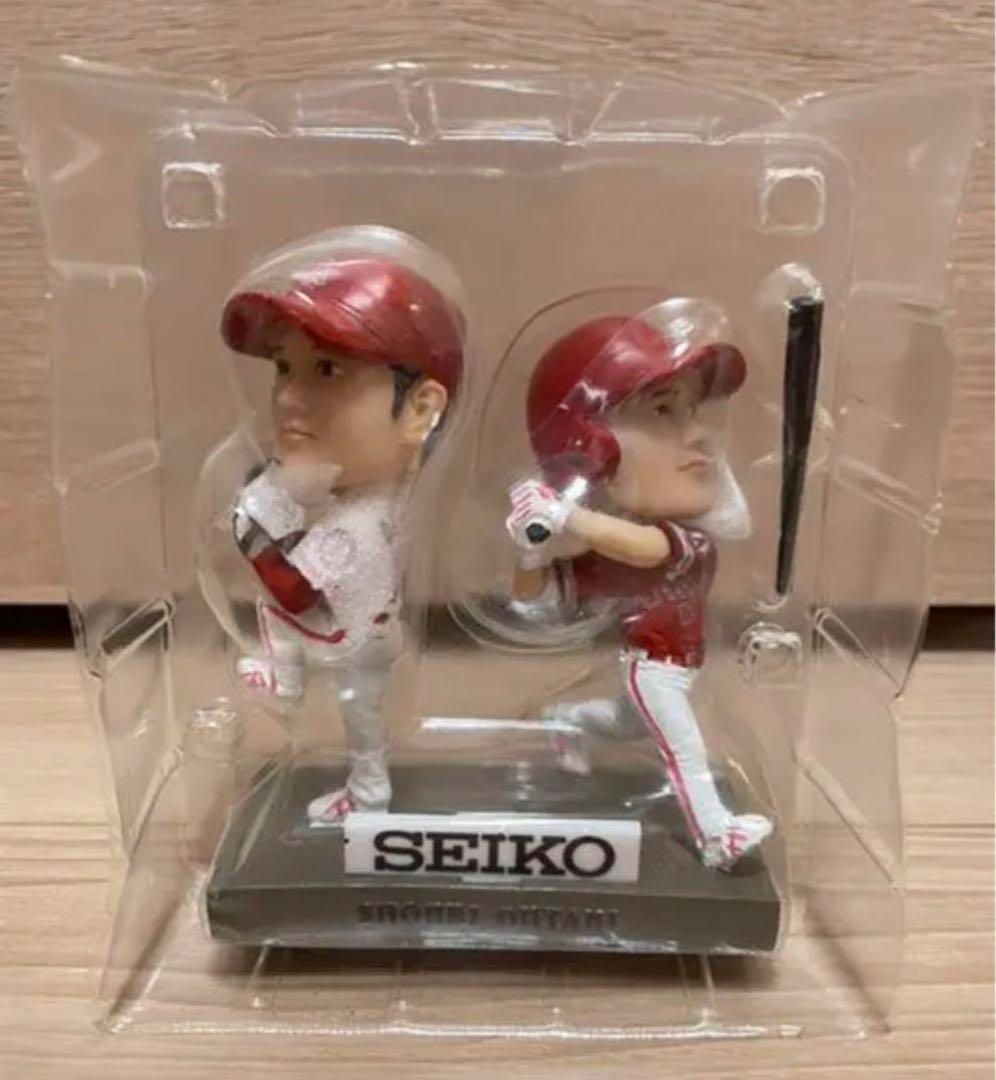 非売品】大谷翔平選手 二刀流ボブルヘッド フィギュア SEIKO