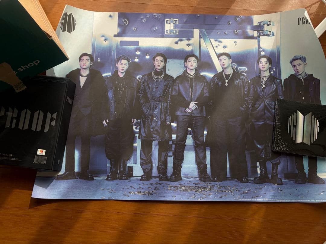 Weverse特典】ジン ジミン Ploof2形態セット ポスター付 - メルカリ