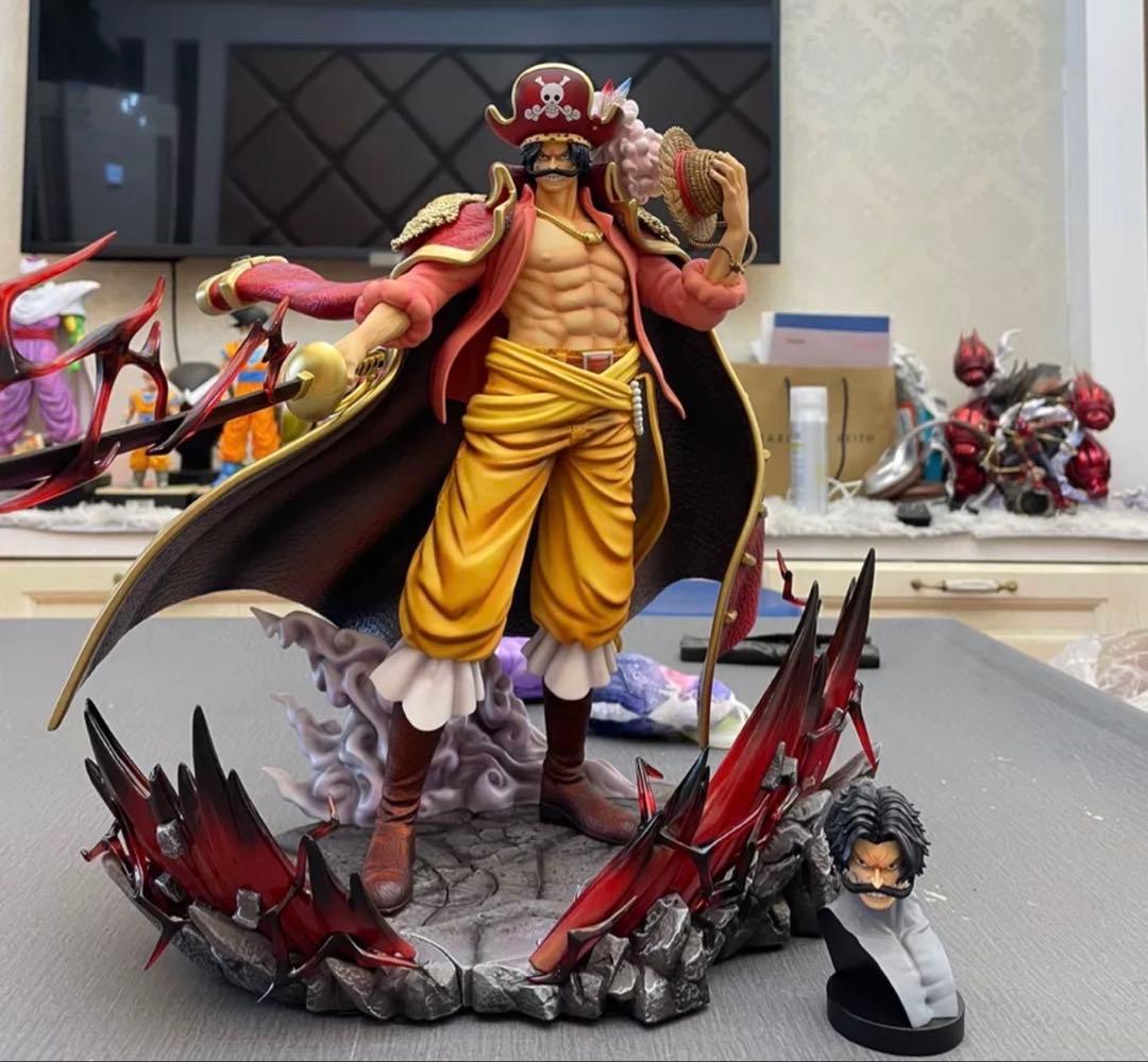 ワンピース ゴール・D・ロジャー ルフィ ガレージキット ガレキ スタチュー⑦ ワンピース ゴール・D・ロジャー ルフィ ガレージキット ガレキ