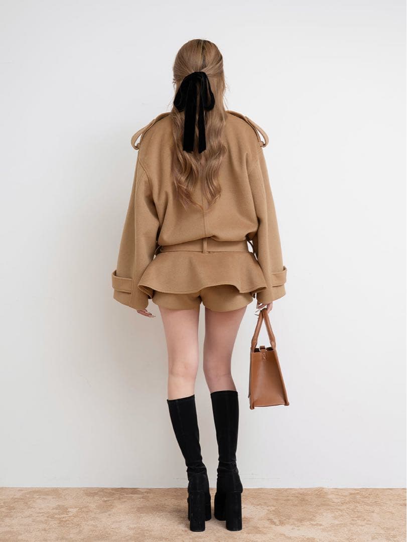 darich/ダーリッチ】ドロップショルダージャケットコート - メルカリ