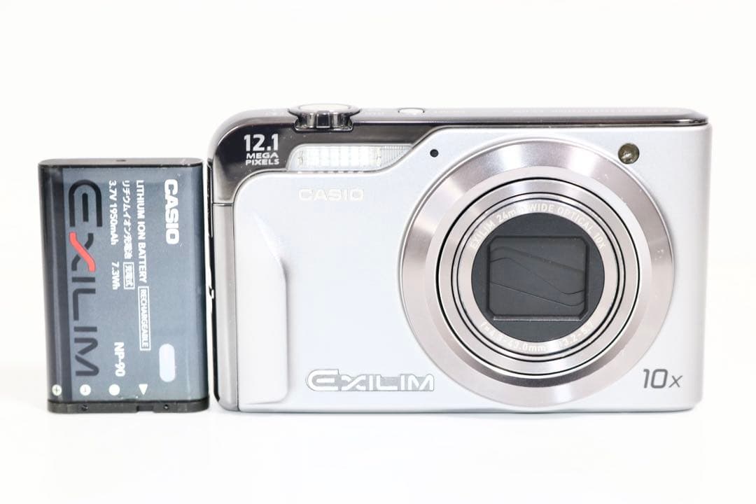 カシオ CASIO EXILIM EX-H10 シルバー - メルカリ