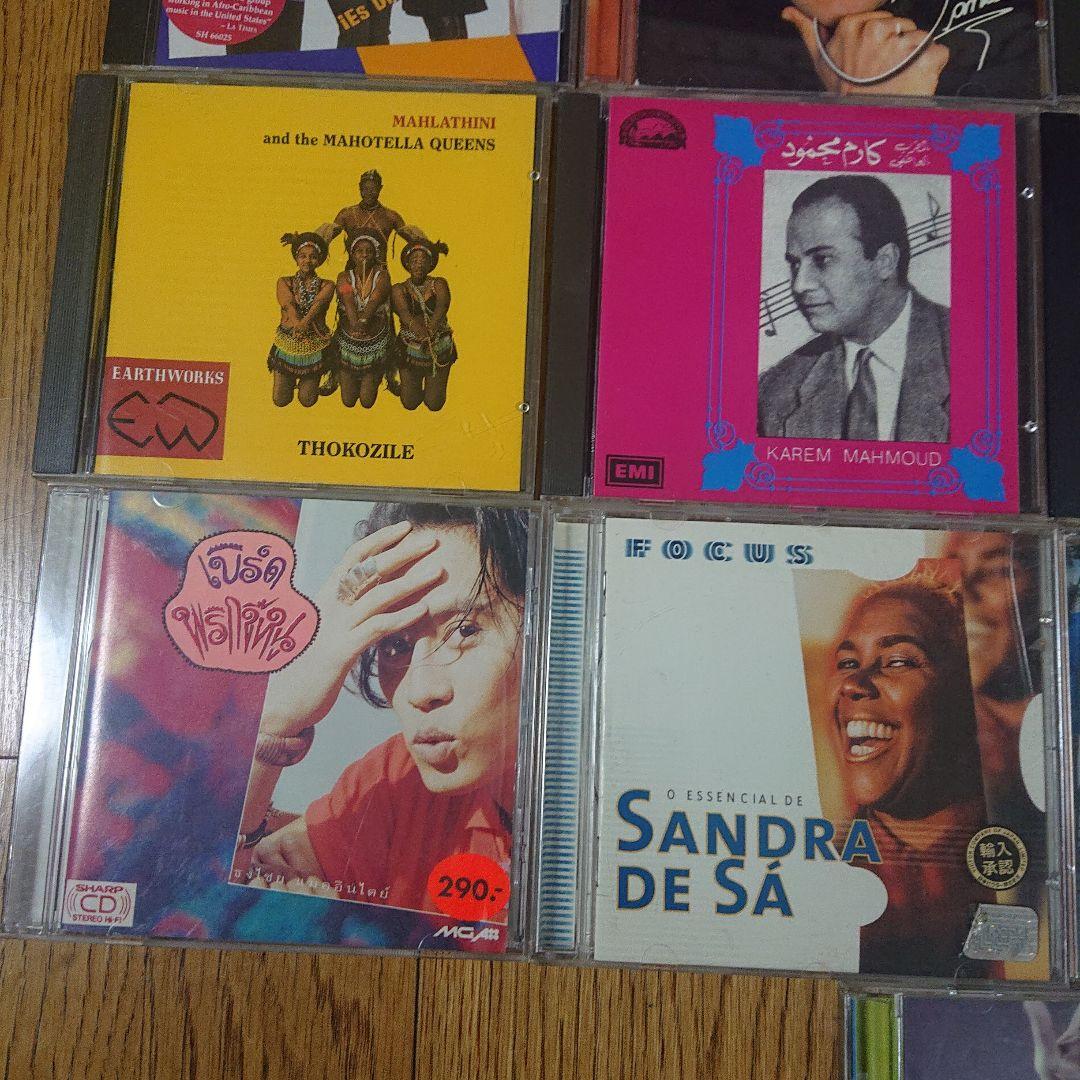 ワールド・ミュージック CD22枚セット 中東 ブラジル 韓国 フランス