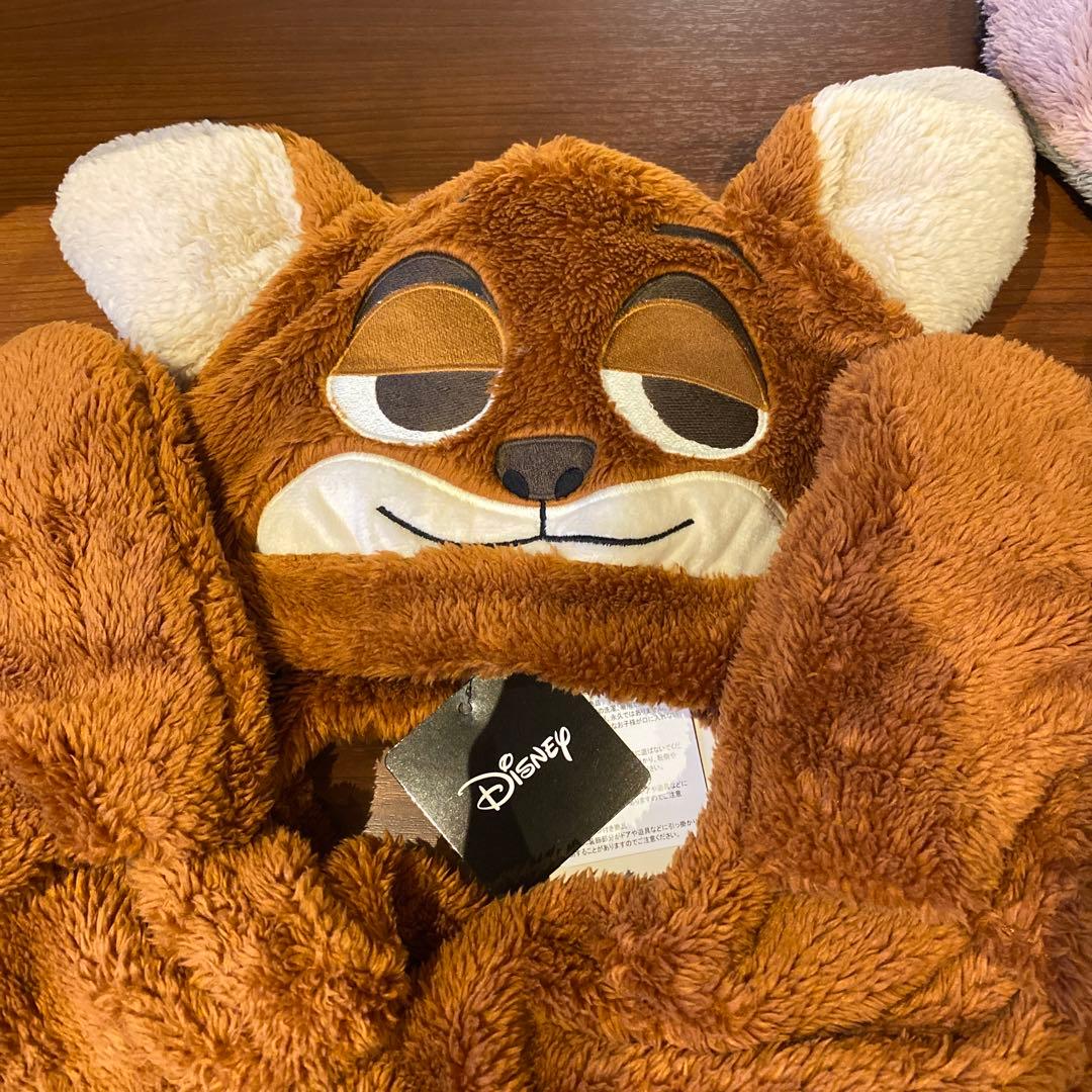 ズートピア ニック ジュディ マフラー ファンキャップ 手袋 ディズニー