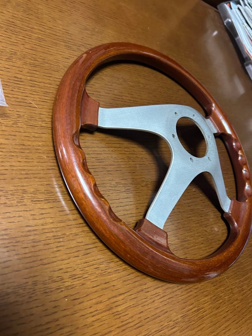 パーソナル マンタ3 マンタ4 2本セット ウッド ステアリング ハンドル