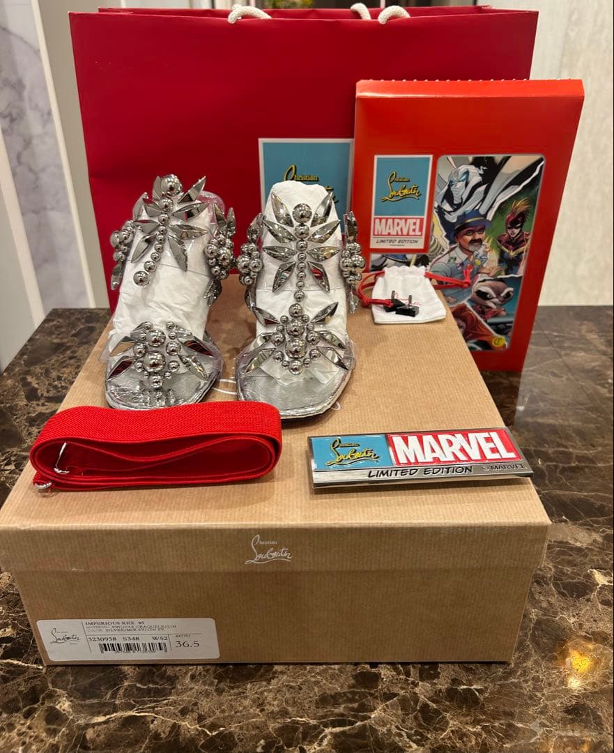 クリスチャンルブタン×マーベルコラボ 限定品