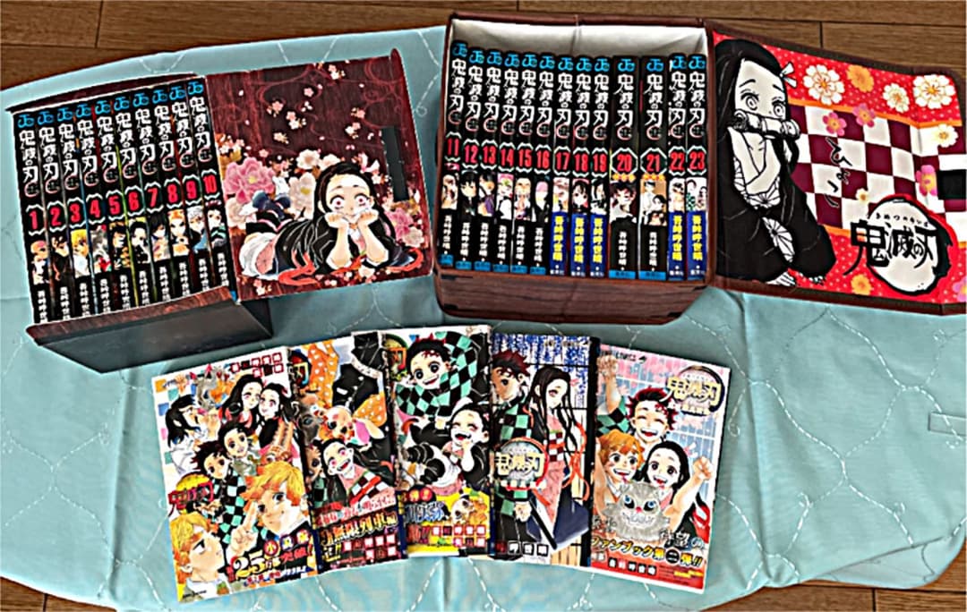 鬼滅の刃　コミックス1〜23巻　小説　鬼殺隊見聞録　セット dショッピング |[新品]鬼滅の刃セット (1-23巻+公式ファンブック 鬼殺