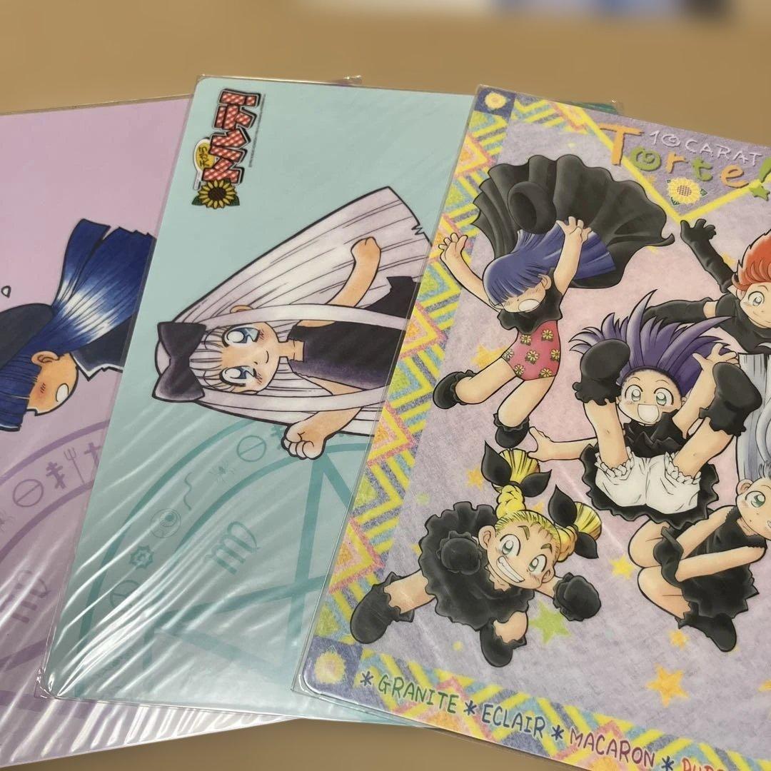 近藤るるる 7枚セット 天からトルテ！ たかまれタカマル 下敷きセット