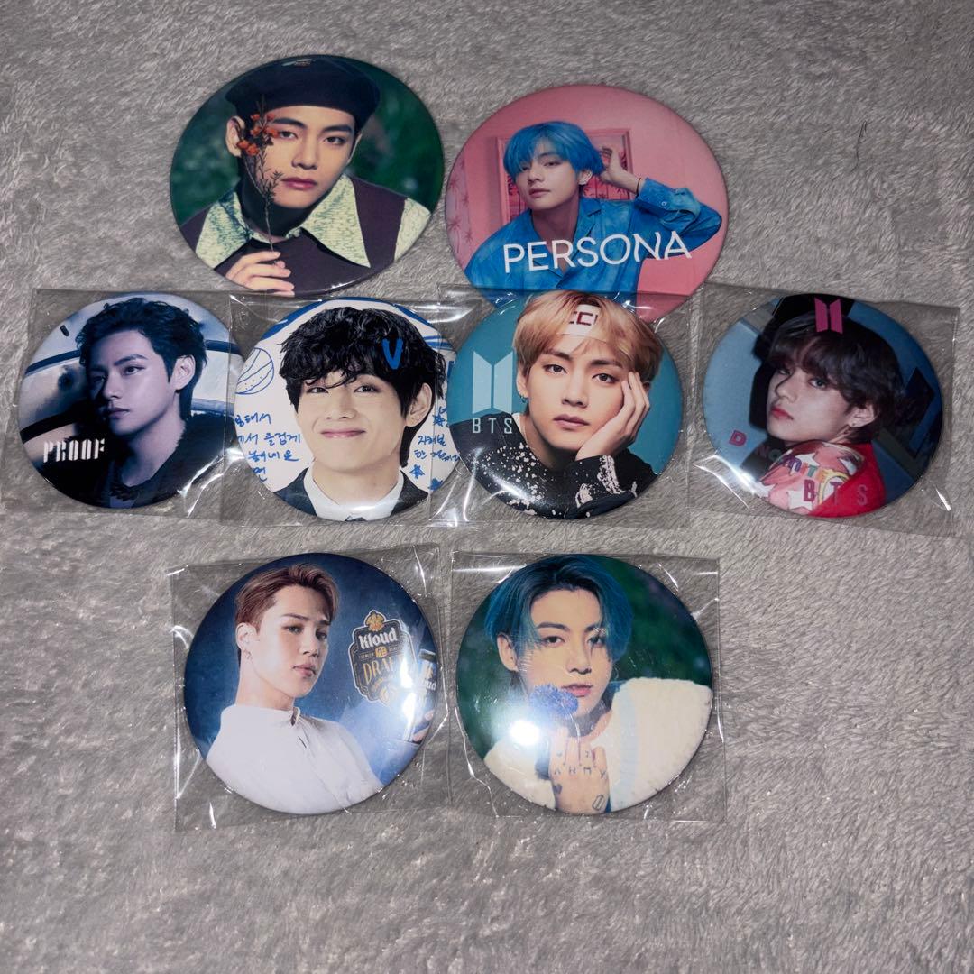 BTS 缶バッチ テテ ジミン グク - メルカリ