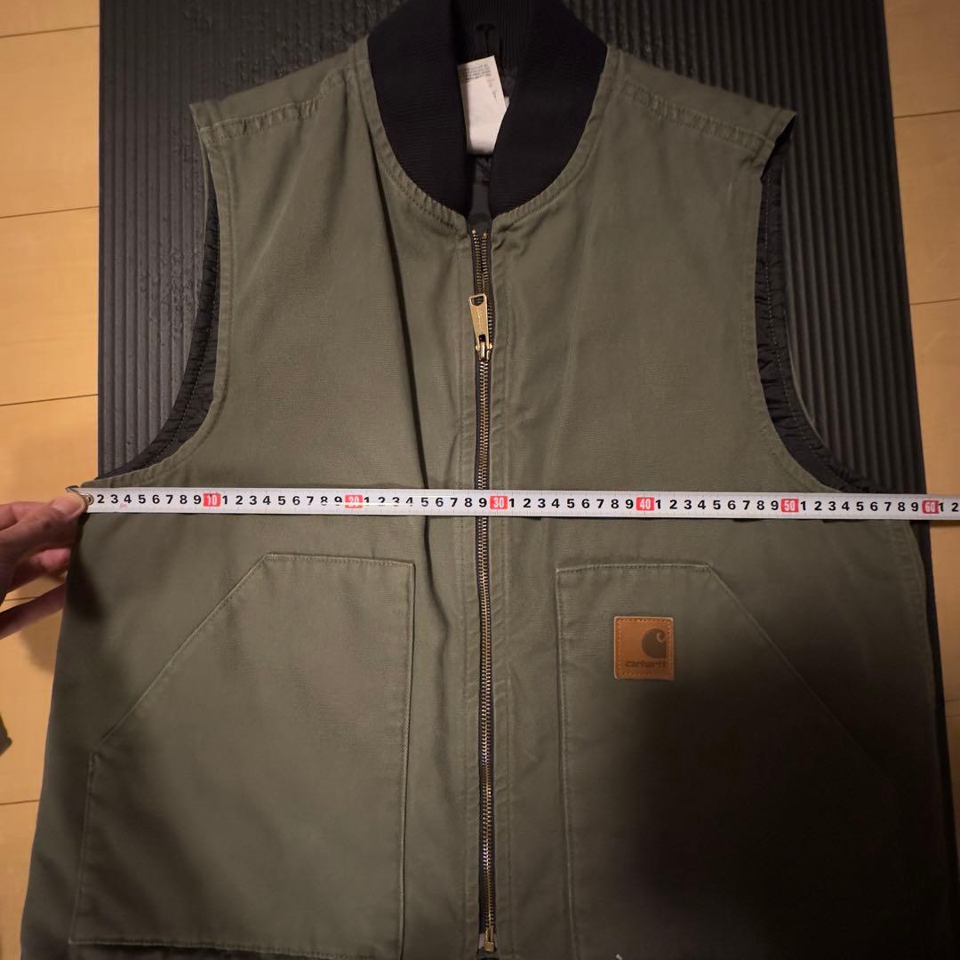 Carhartt カーハート ダックベスト カーキ オリーブグリーン メキシコ