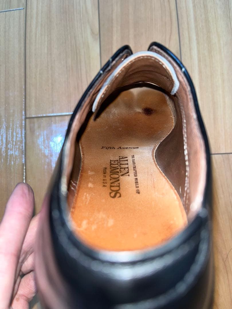 「旧ロゴ」アレンエドモンズ　フィフスアベニュー　US 6.5E