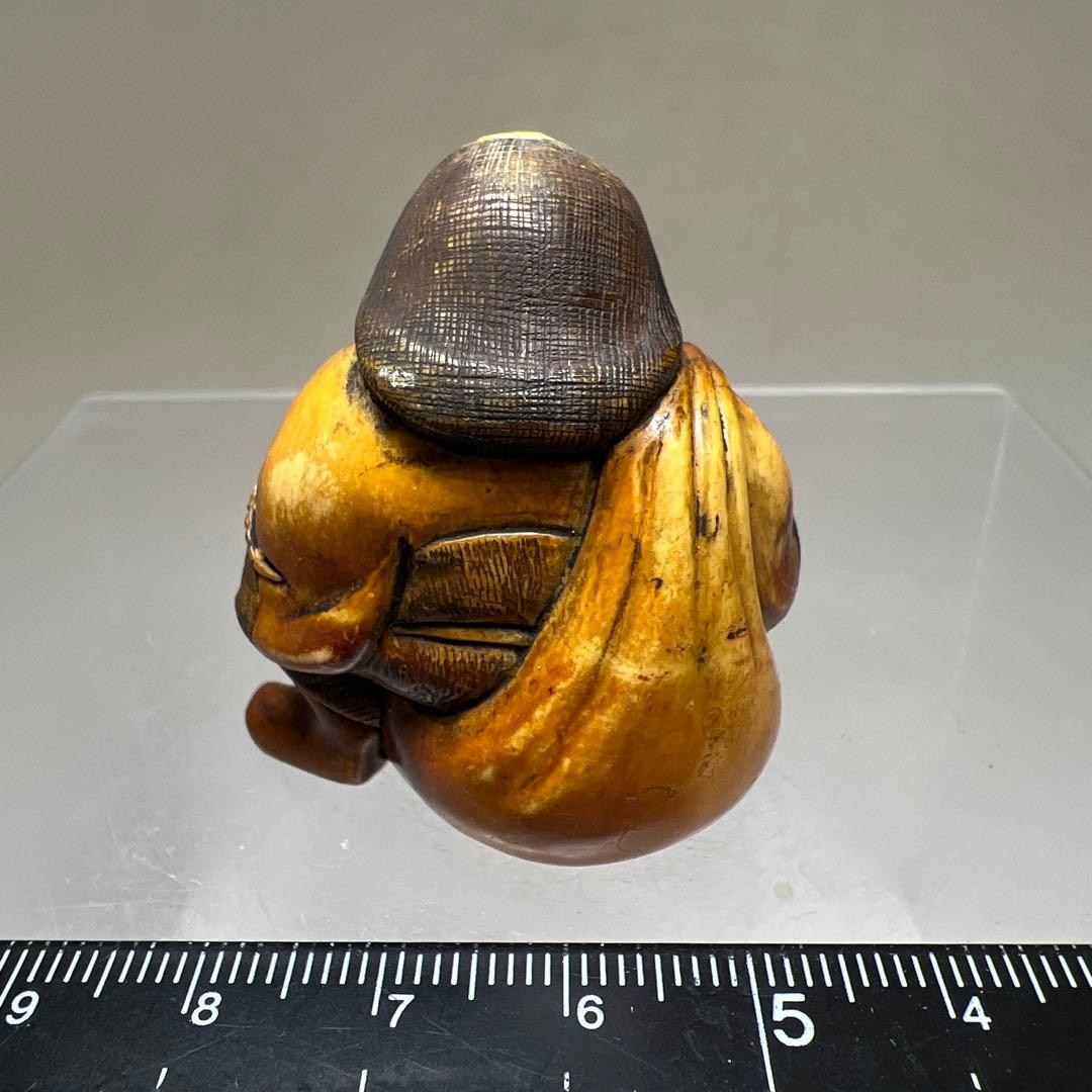 青堂在銘 大黒天根付 33g 東Y8-0205☆2F - メルカリ