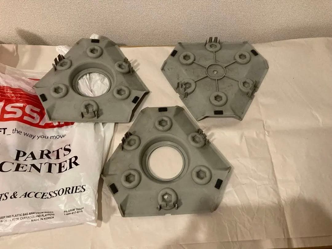 ダットサンD21 日産テラノUS仕様 純正ホイール ホイールキャップセット