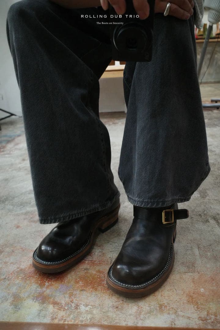 ローリングダブトリオ ルーツ エンジニア サイズ9 - メルカリ