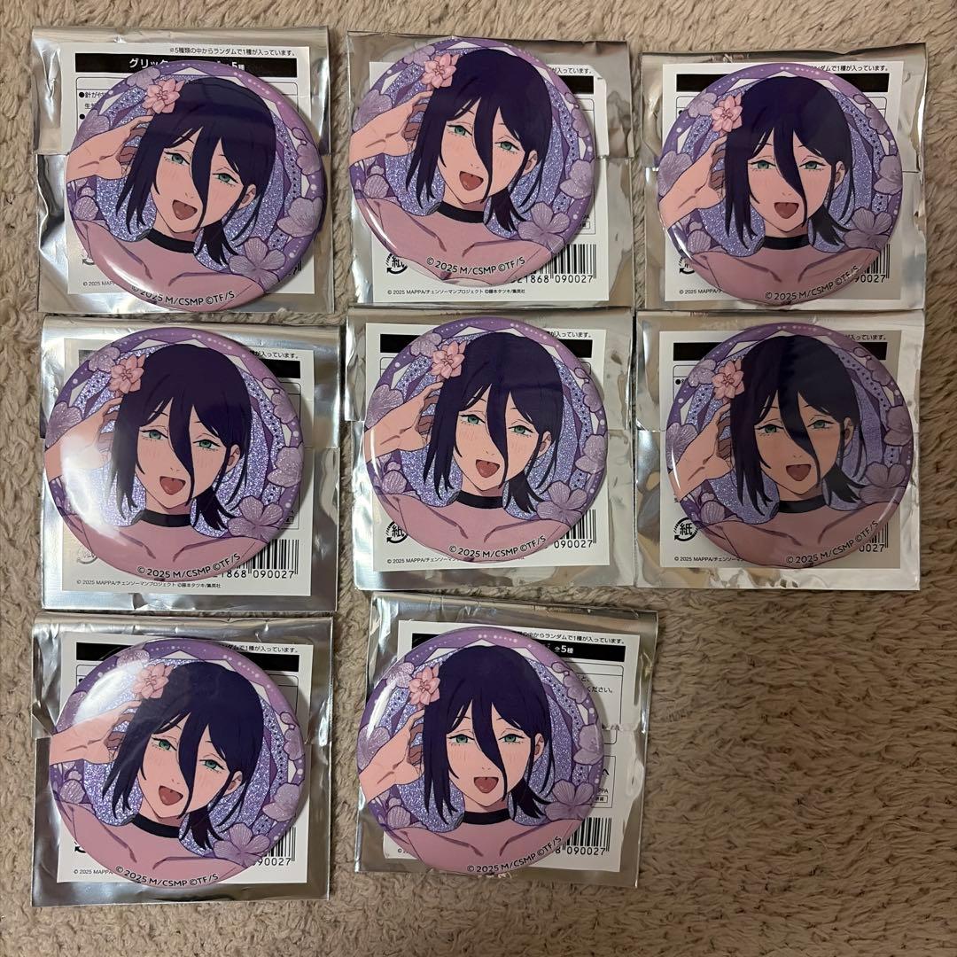 劇場版チェンソーマン レゼ プリンスホテル カフェ 缶バッジ8個 サンシャインシティプリンスホテル】劇場版『チェンソーマン レゼ篇