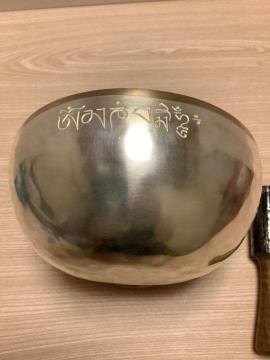 《 新品 》 ホワイトボウル　フルムーン　シンギングボウル　3点セット　u35