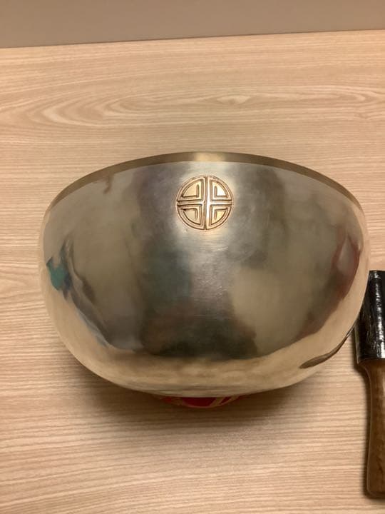 《 新品 》 ホワイトボウル　フルムーン　シンギングボウル　3点セット　u35