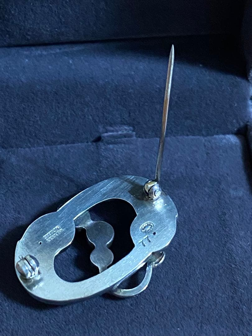 ジョージジェンセン #77ブローチjensen broach 美品 - メルカリ