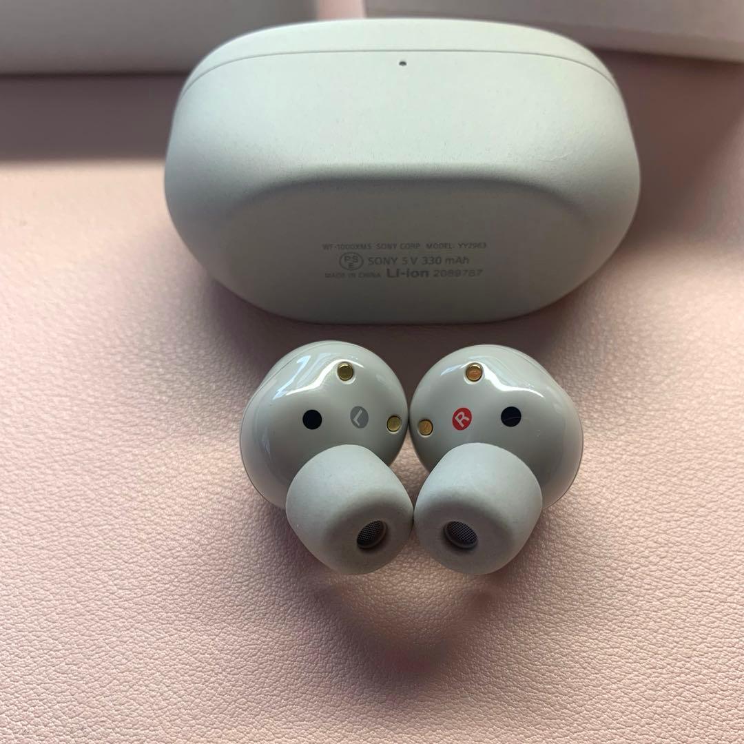 正規品 美品 未使用に近い WF-1000XM5 SONY プラチナシルバー - メルカリ