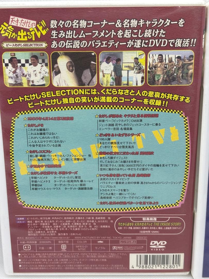 天才・たけしの元気が出るテレビ!! DVD-BOX〈初回限定生産・2枚組