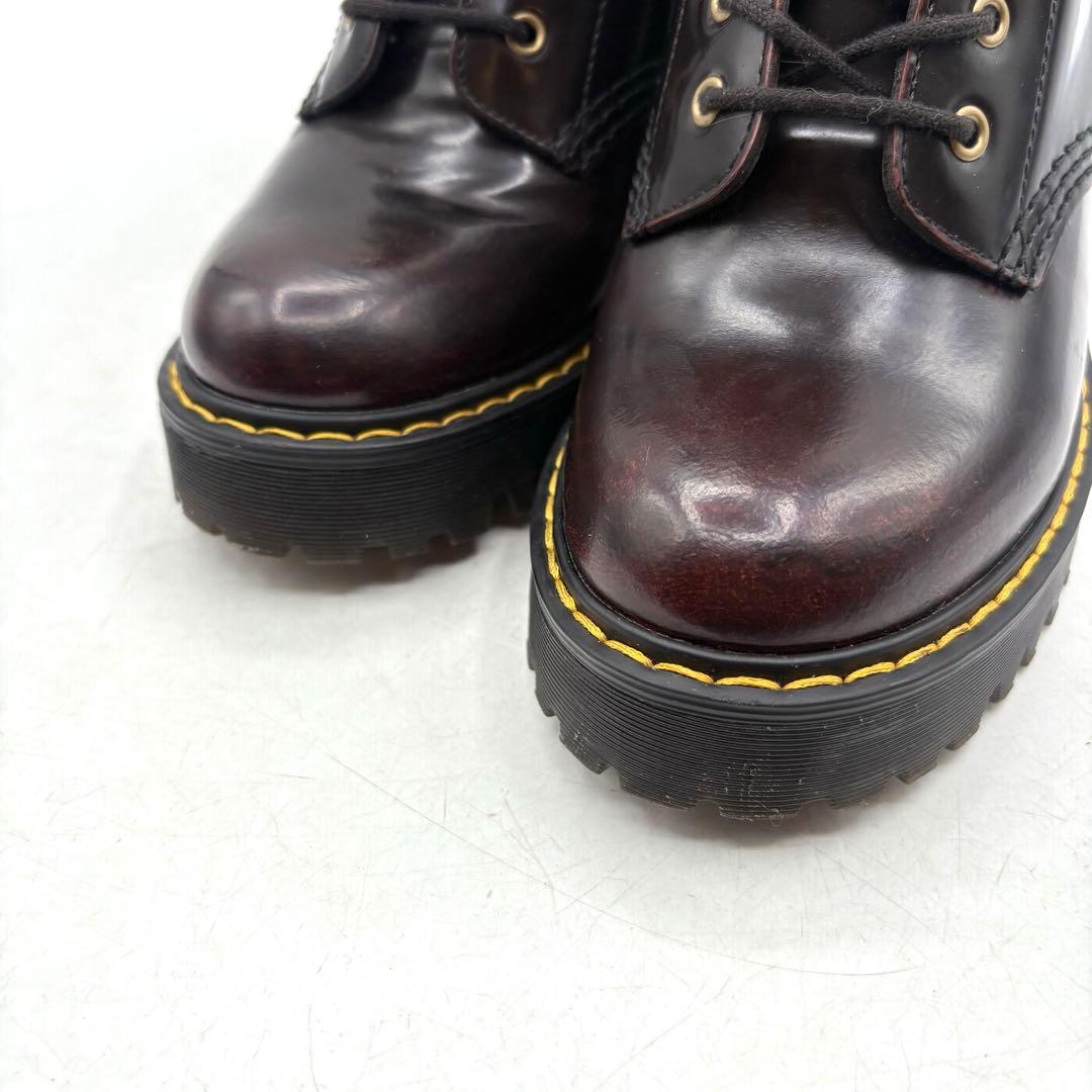 希少✨ ドクターマーチン KENDRA 厚底 【UK4】 バーガンディ