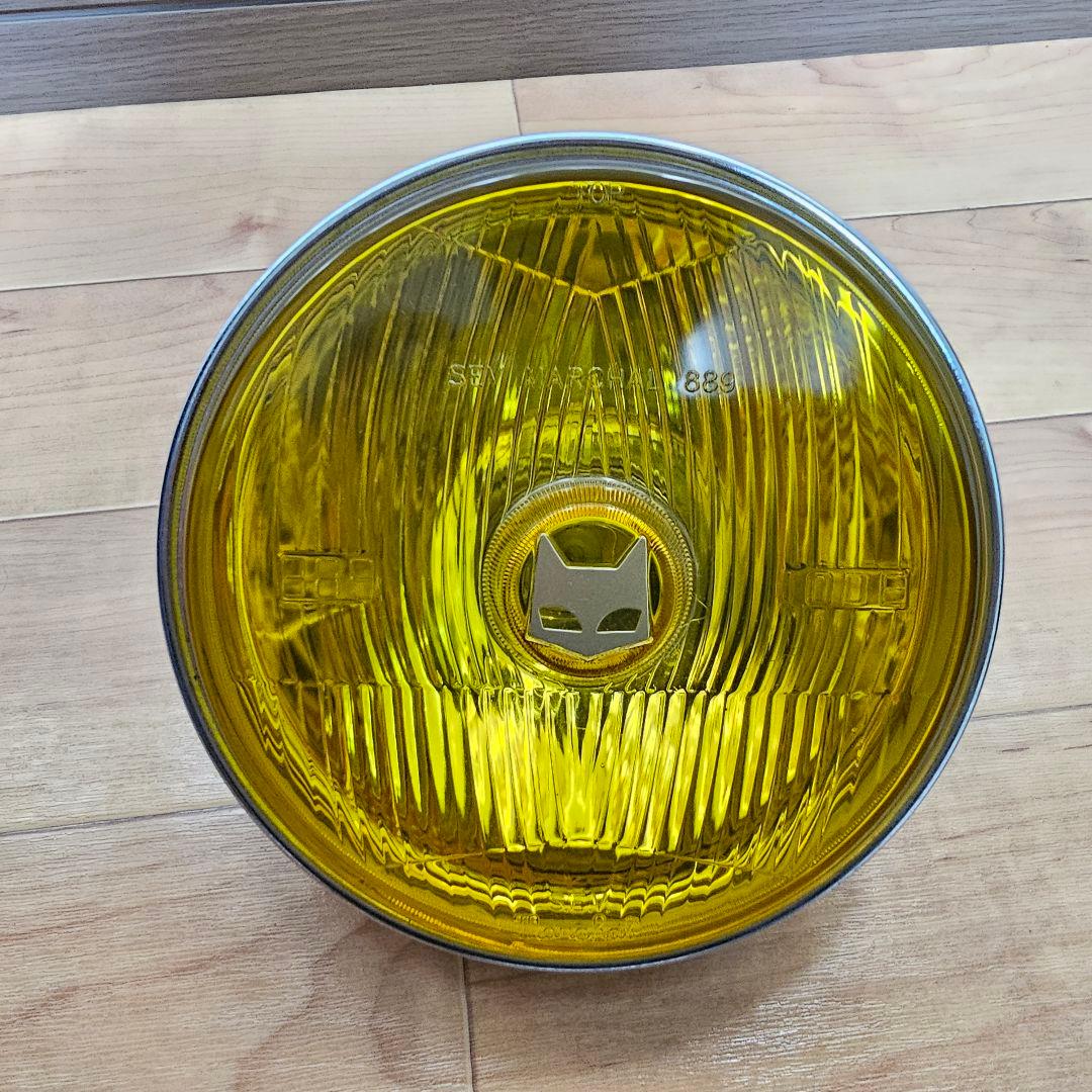 マーシャル 889ヘッドランプ イエローレンズ 889ヘッドランプ イエローレンズ バイク用 / MARCHAL JAPAN OFFICIAL