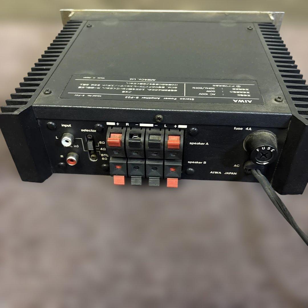 AIWA 真空管アンプ S-R22 S-C2 S-P53 本体 - メルカリ