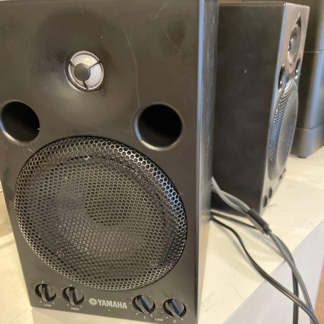 Yamaha MSP3A モニタースピーカー Amazon | ヤマハ YAMAHA パワードモニタースピーカー MSP3A (1本