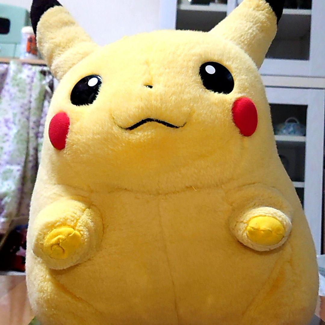 ポケモン ピカチュウ ぬいぐるみ 初期 TOMY タカラトミー 1/1 等身大