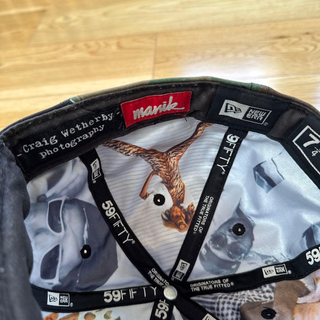 New Era 59FIFTY 迷彩キャップ 7 1/4 - メルカリ