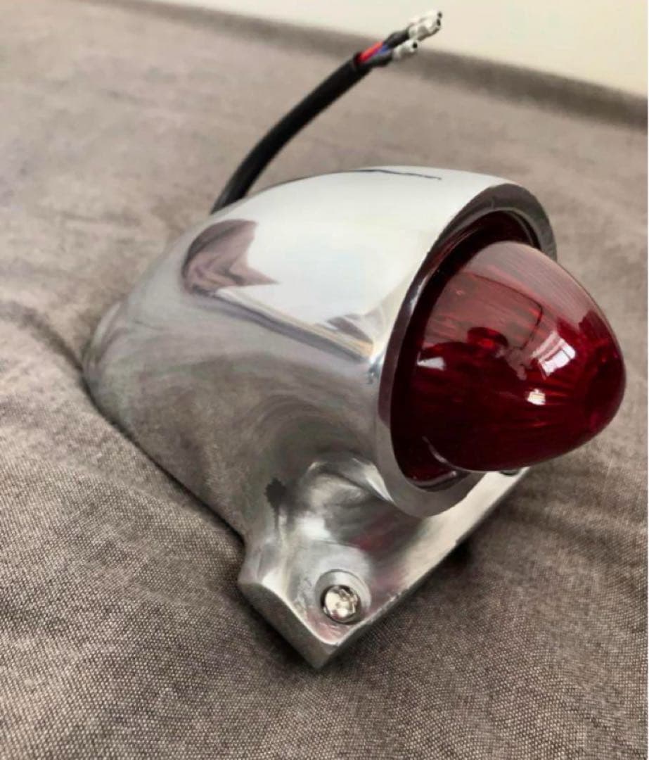 ビンテージオールドスパルト復刻 12V ガラスレンズ テールランプ