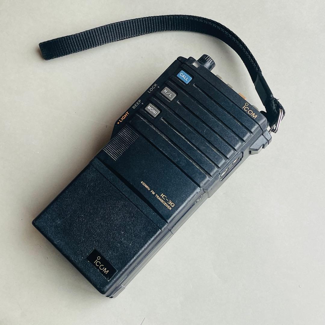 Icom IC-3G 430MHz FMトランシーバー 動作品本体のみ ICOM(アイコム)・FMトランシーバー・IC-u3・430MHz・アマチュア無線