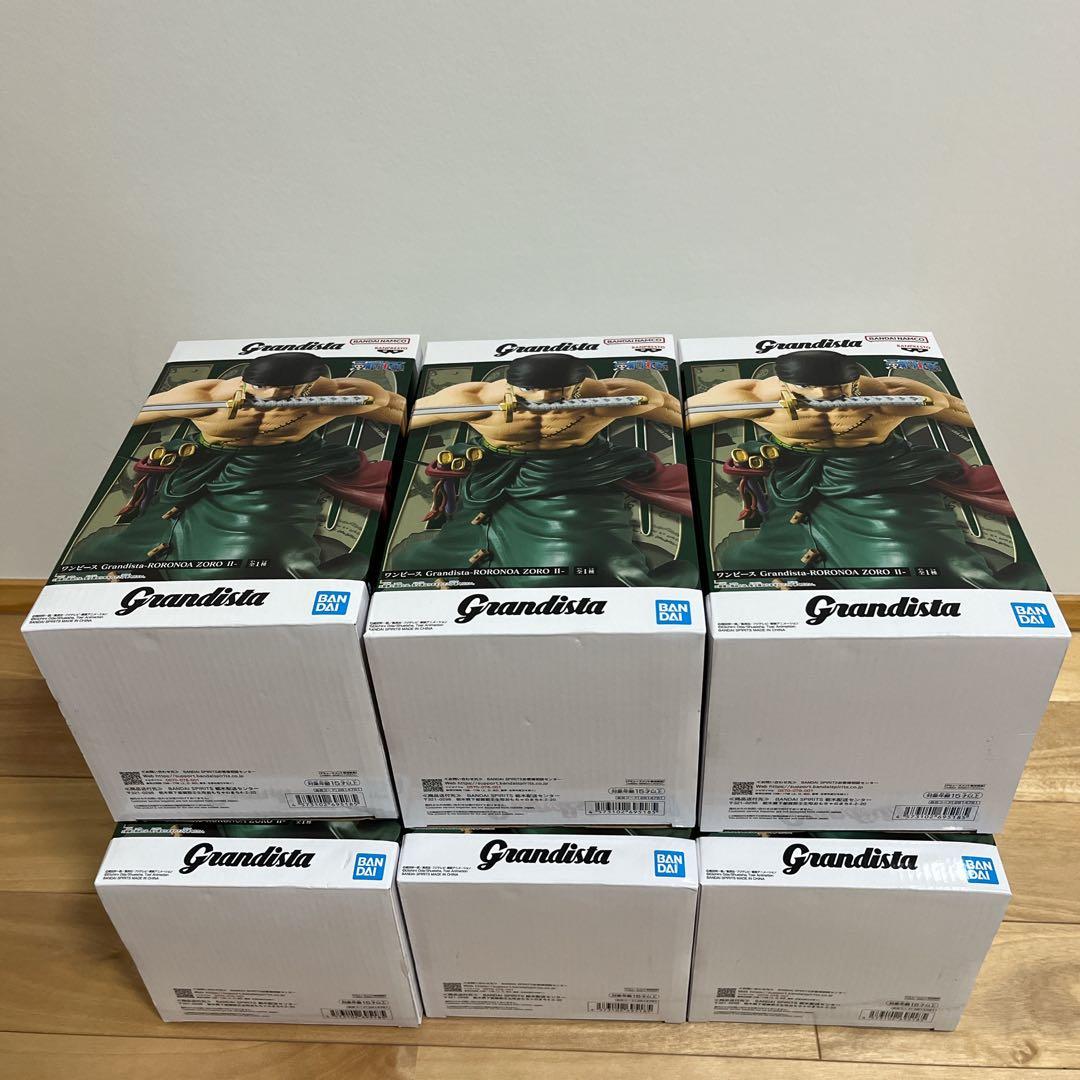 ワンピース Grandista Roronoa Zoro Ⅱ ロロノアゾロ 6点 - メルカリ
