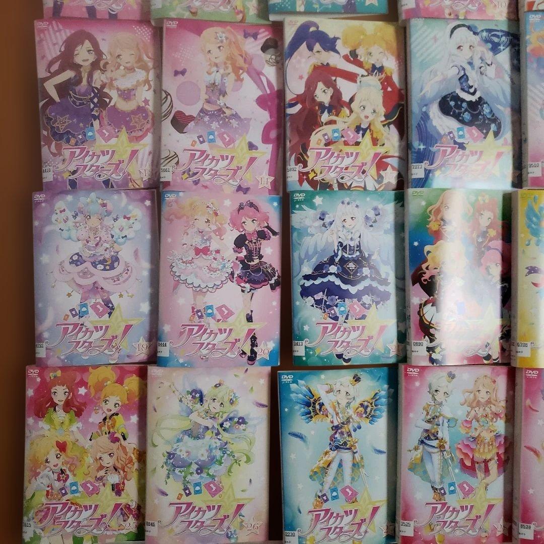 アイカツスターズ 全34巻 　レンタル落ちDVD