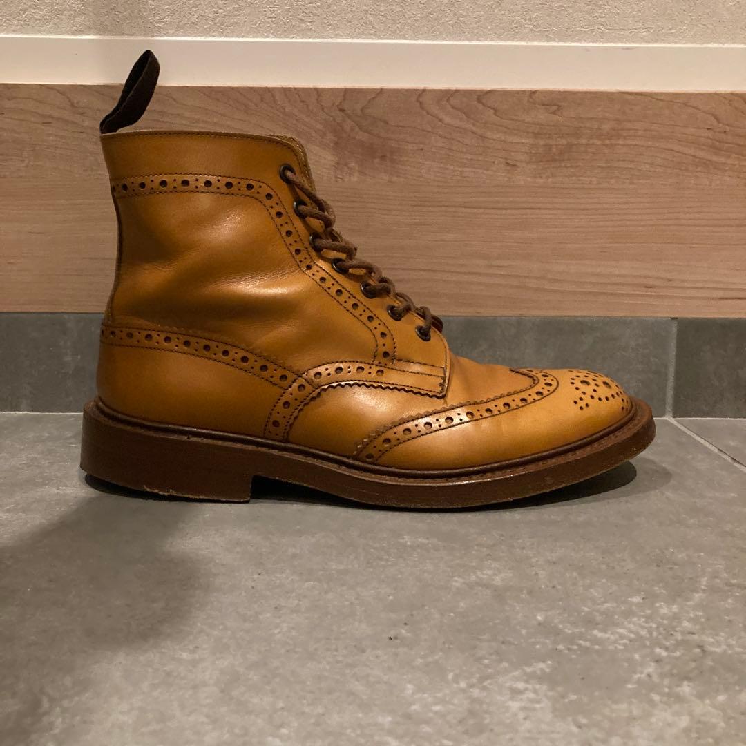 【期間限定値下げ】Tricker's ブローグブーツ 26.5cm