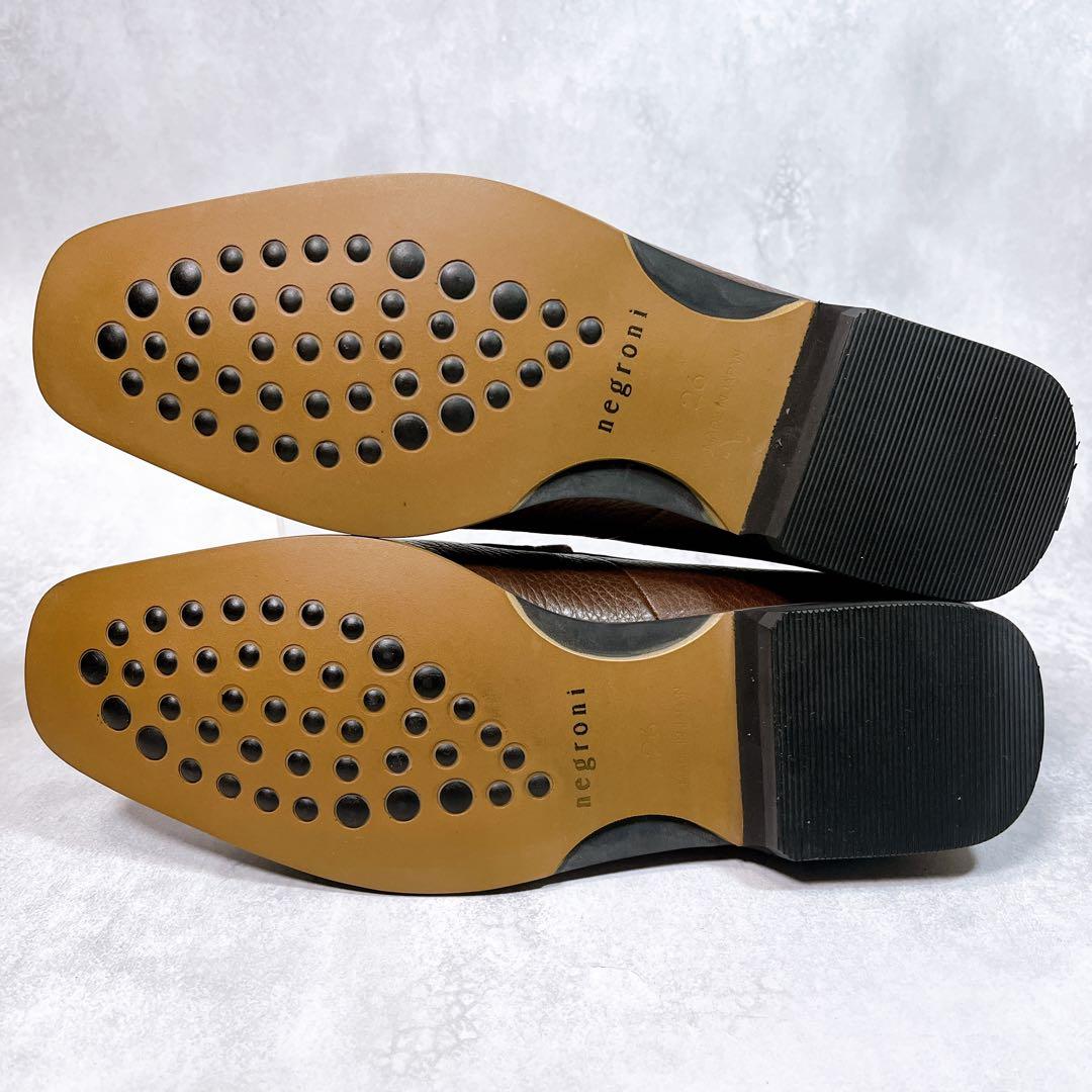 ☆ほぼ新品☆【ネグローニ】スリッポン (26) ローファー ボランテ
