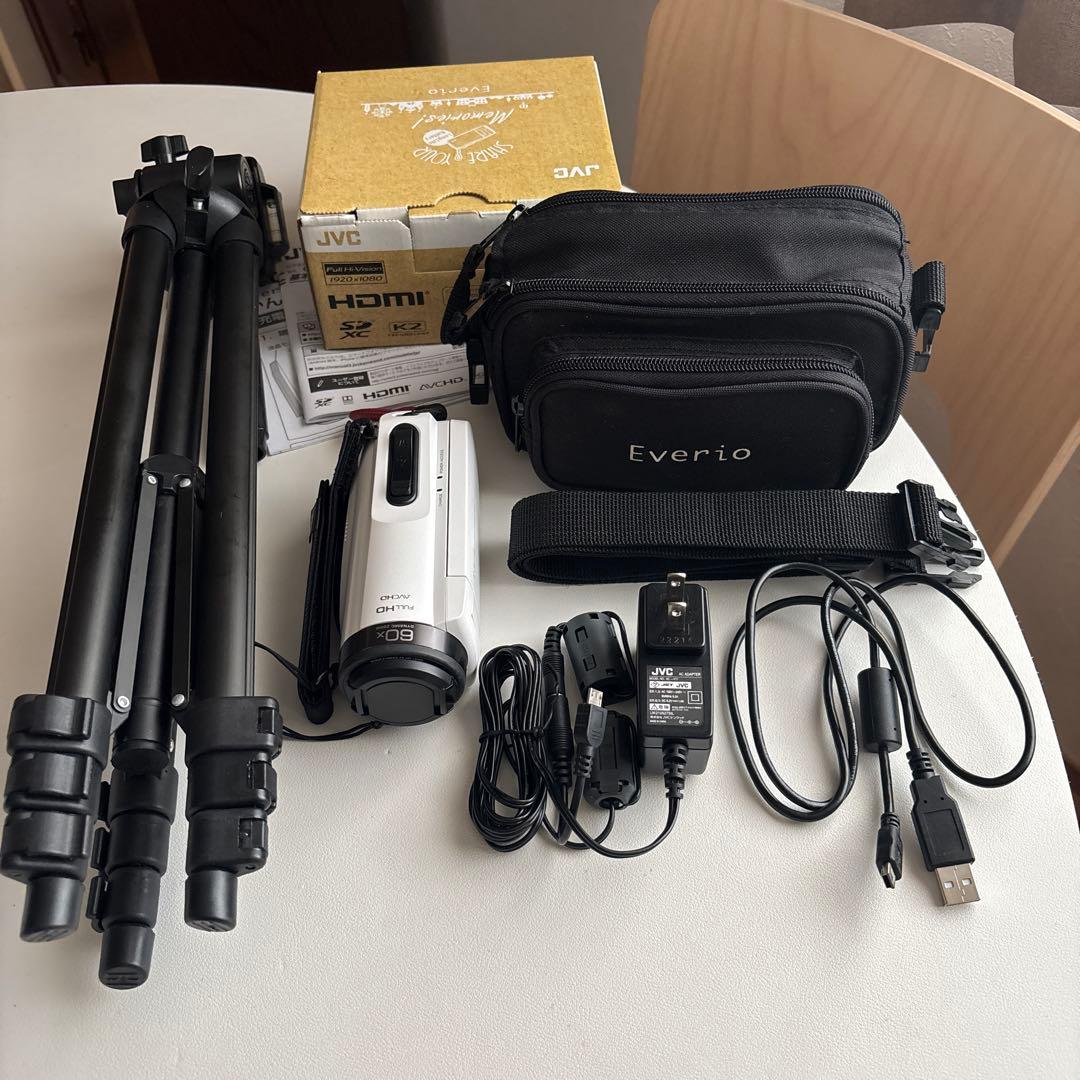 JVC ケンウッド Everio GZ-F270-W エブリオ 美品 フルセット - メルカリ