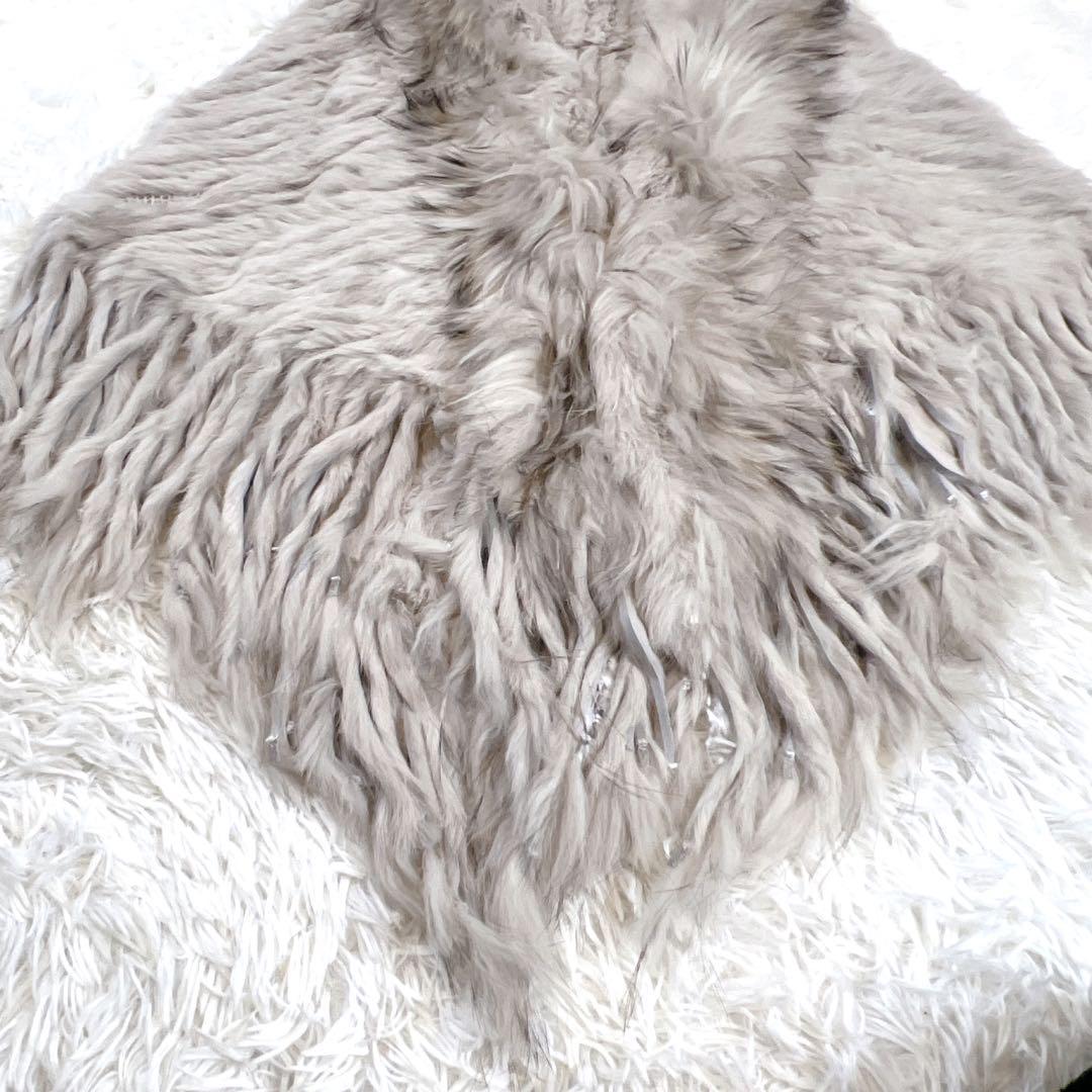 goa ゴア 高級 ポンチョ ラビット ラクーン y2k Fサイズ - メルカリ