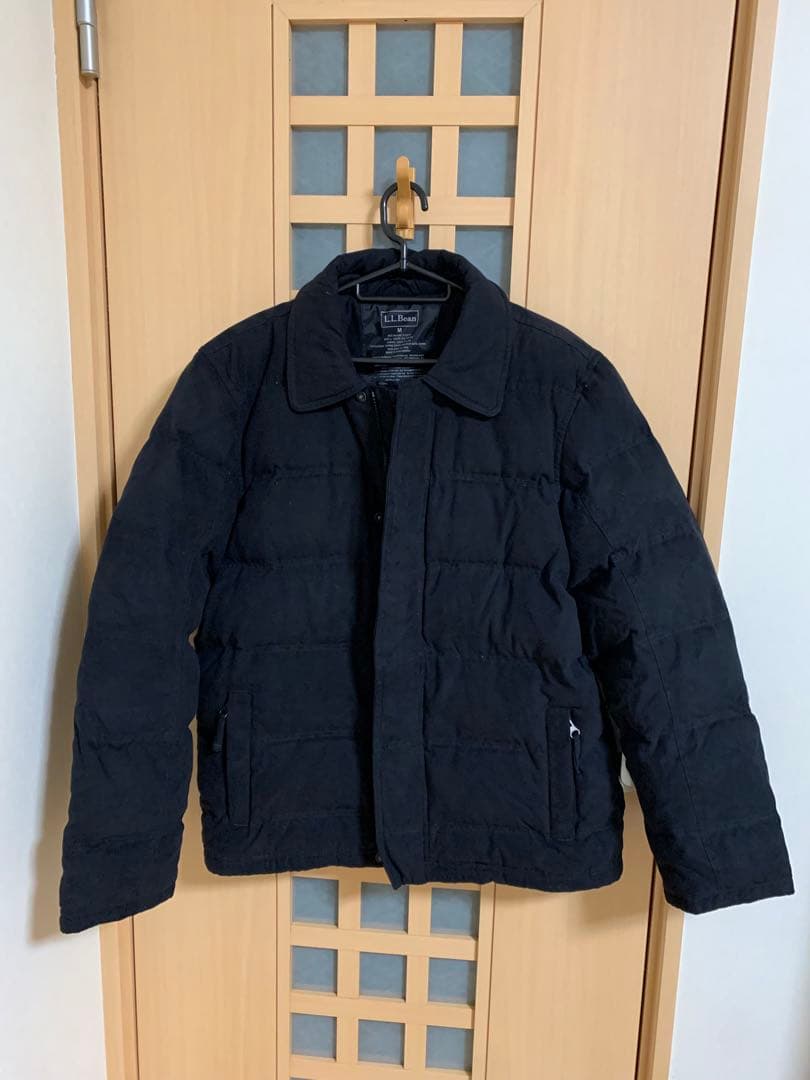 【希少】L.L.Bean エルエルビーンダウンジャケットブラックMサイズLサイズ