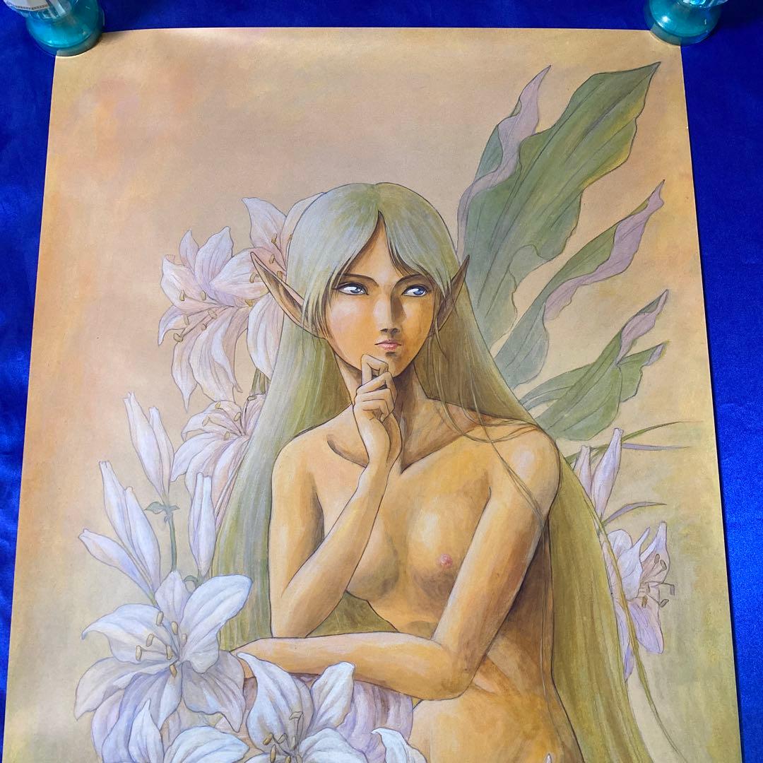 ロードス島戦記 ディードリット B2ポスター 出渕裕 - メルカリ