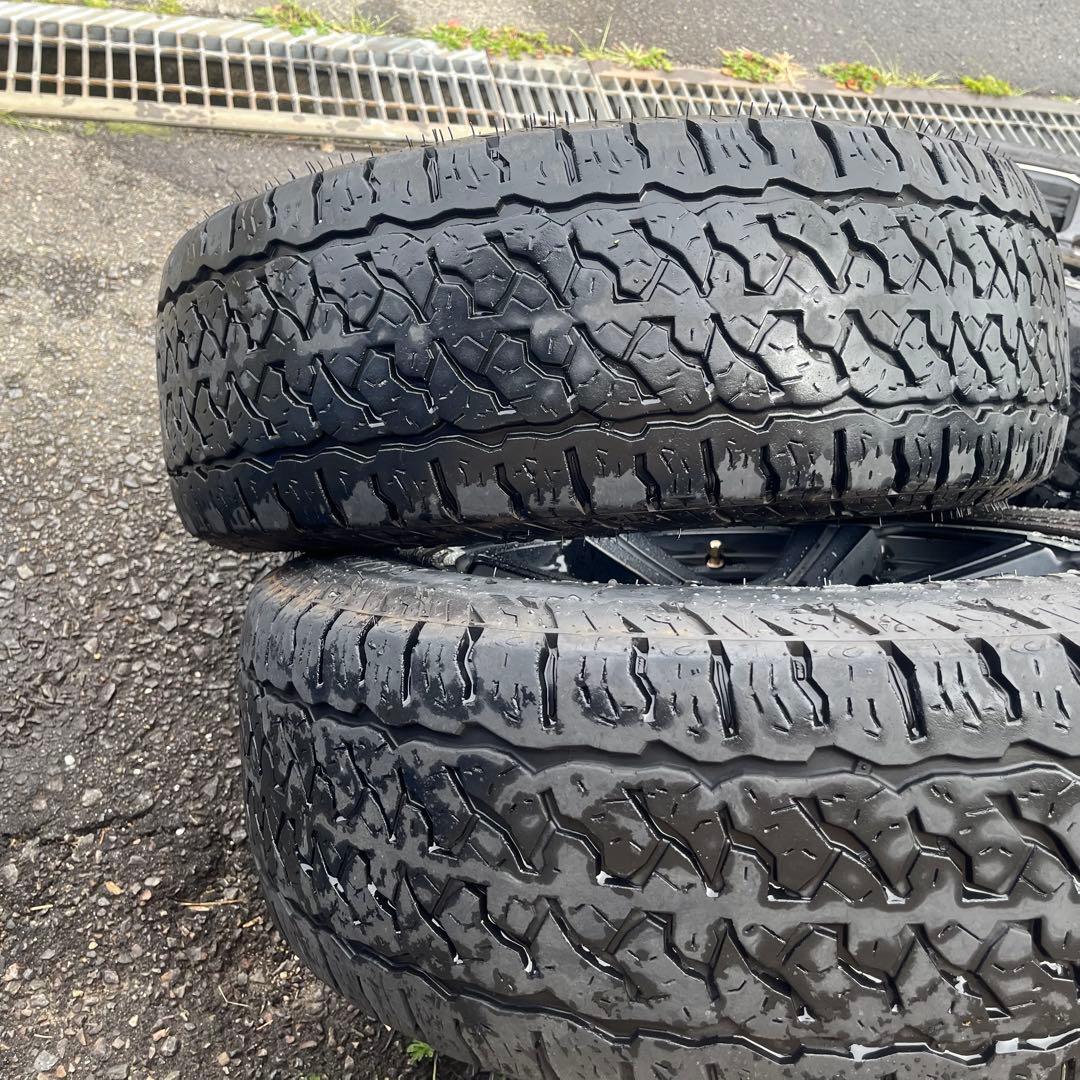 ハイエース 16インチアルミホイールレイズガルシア 4本 送料込み変更