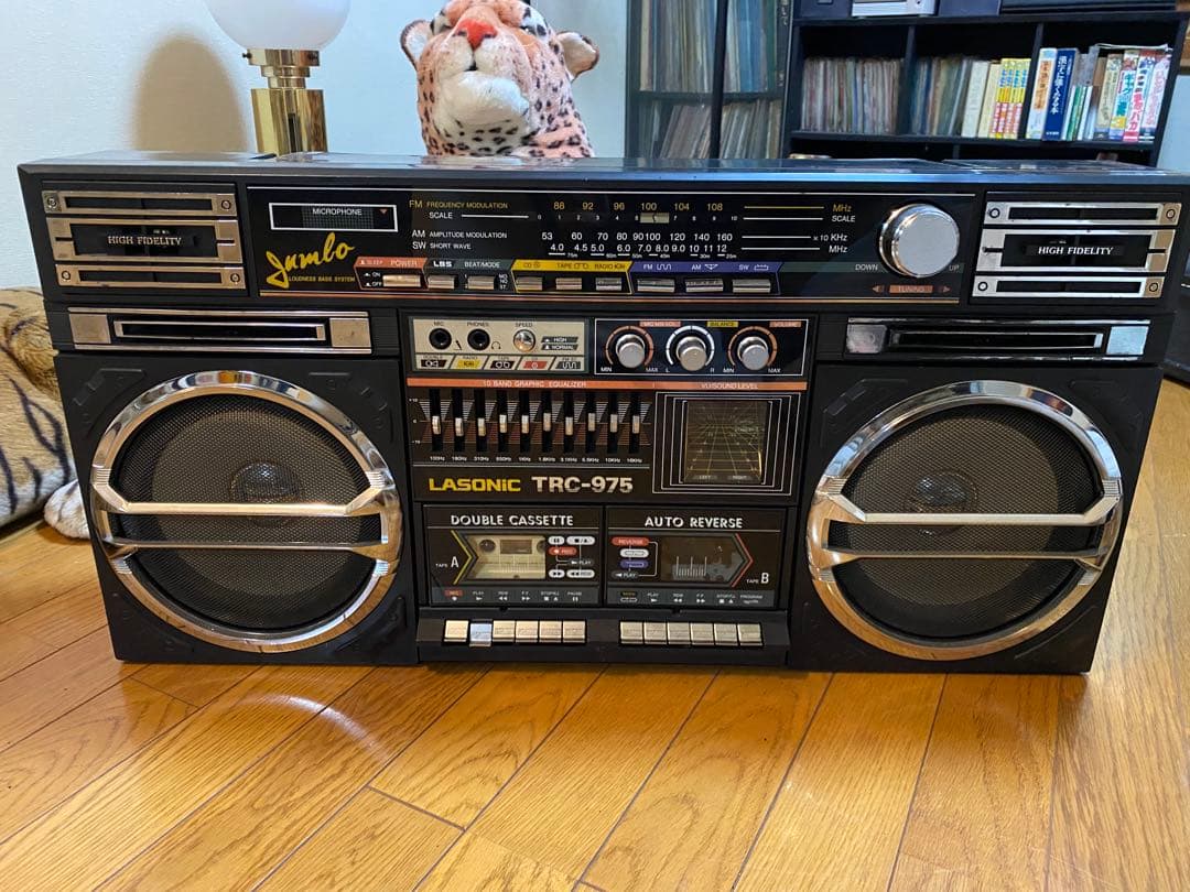 D*R様 稀少‼️昭和　歩行者天国　大型ダブルラジカセ　Lasonic TRC- 2026年最新】TRC 975の人気アイテム - メルカリ