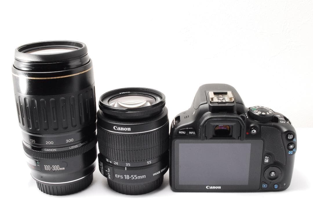 初心者おすすめ❤️キャノン kiss X7 ダブルレンズセット スマホ転送