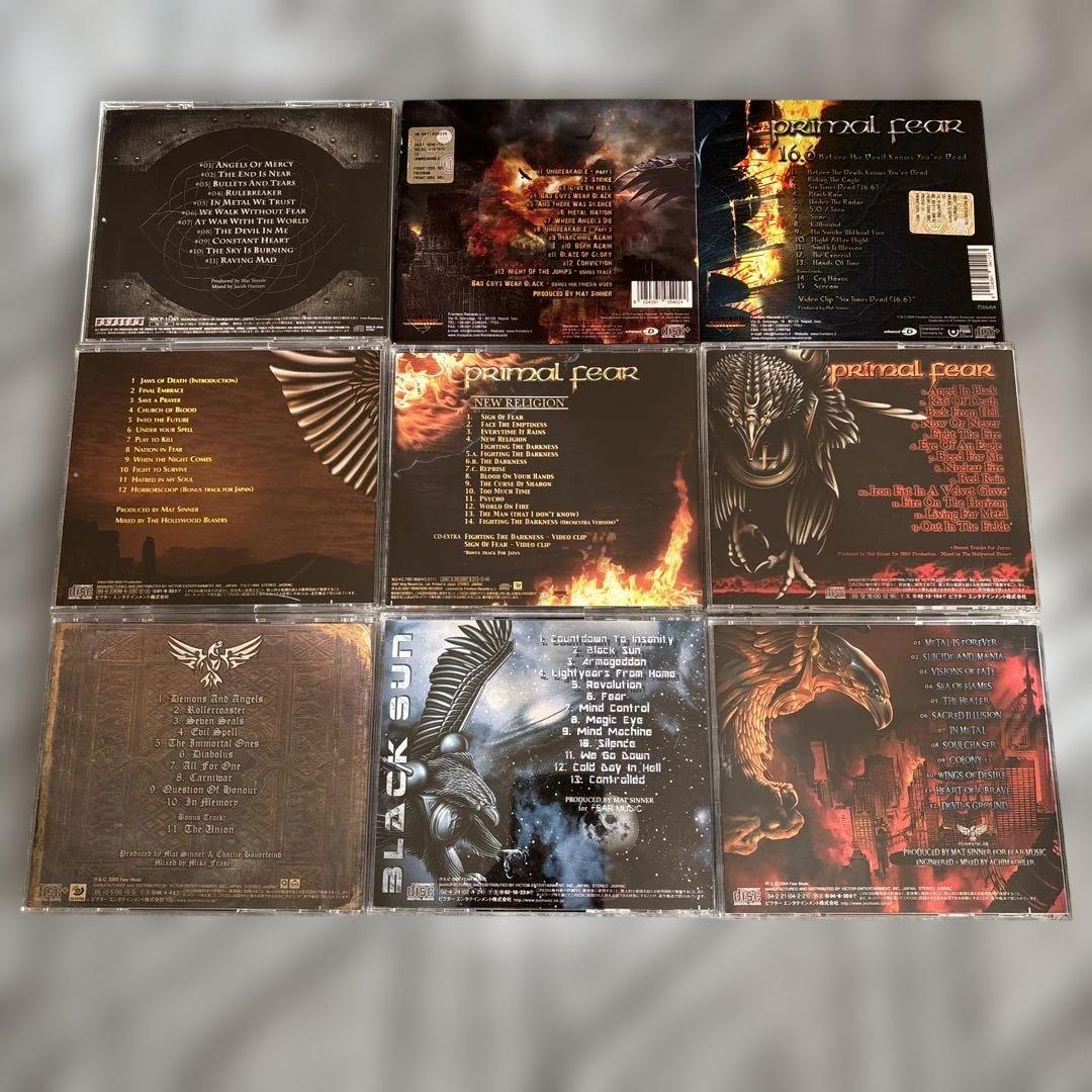 Primal Fear アルバム 9枚セット