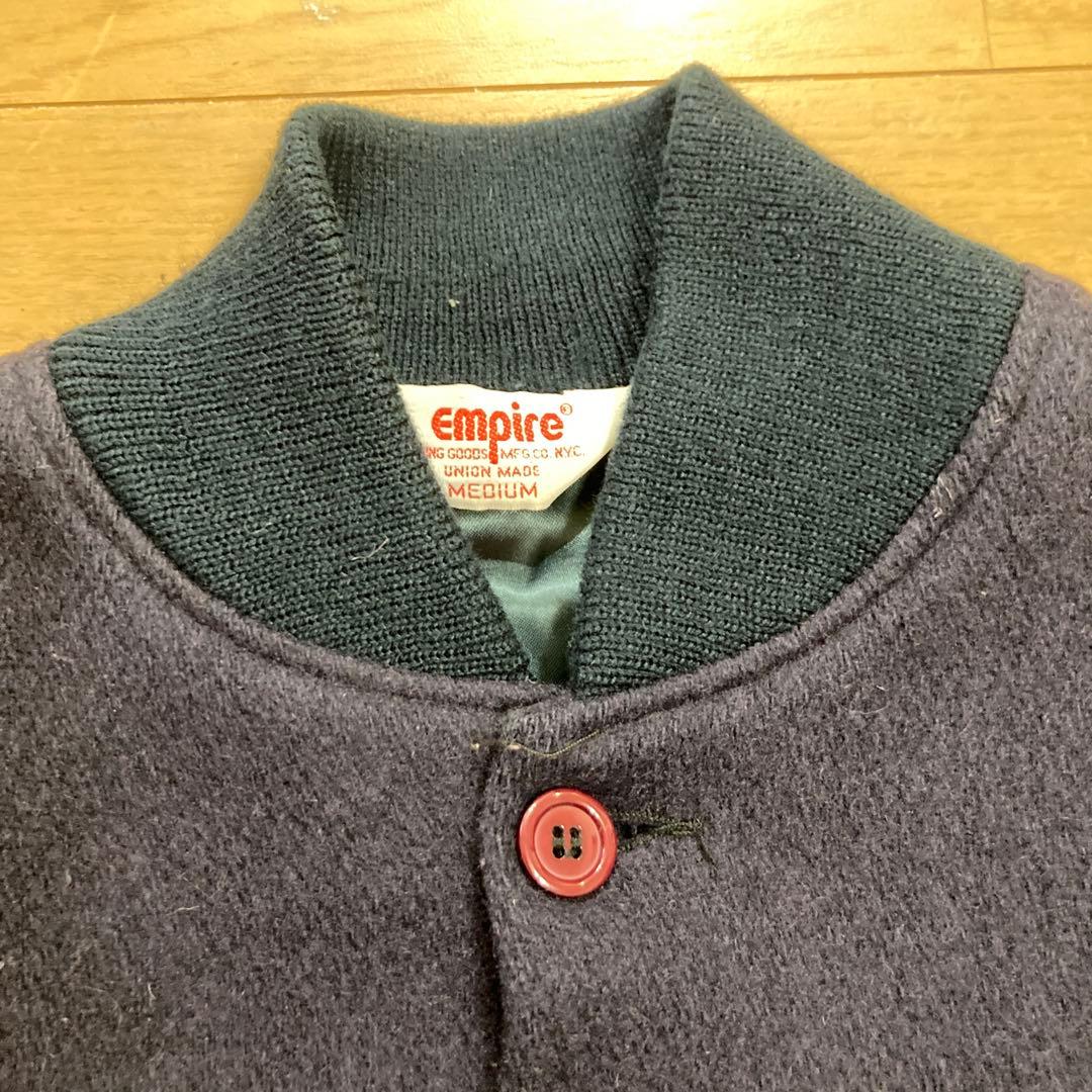 希少！USA製80s Empire エンパイア ヴィンテージ ボタンスタジャン